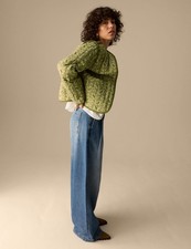 M&S - Per Una Womens Khaki Cotton Bomber Women Jacket