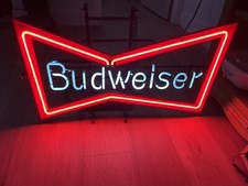 Vintage Budweiser Neon Light Sign