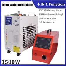 1500W BWT 4 IN 1 Laser Welder Laser Welding Cutting Cleaning Machine Handheld UK