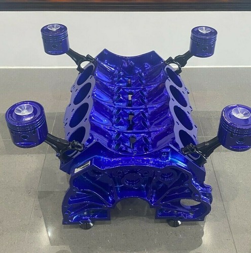 Candy blue engine block - blue,