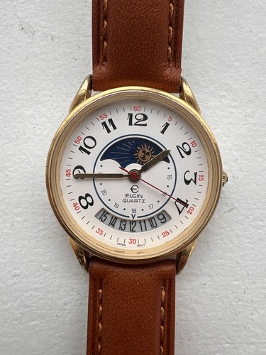 Vintage elgin moon - vintage, phase