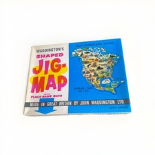 VINTAGE WADDINGTONS JIG MAP