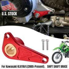 CNC Billet Shift Shaft Brace Shifter Support For Kawasaki KLX110 KLX110L 2005-24