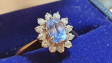 6mm Sky Blue Ceylon Sapphire &