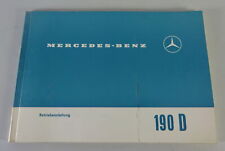 Operating Manual / Handbook