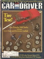 February 1986 Car and Driver Rally Hong Kong Beijing Alain Prost Volvo 480ES