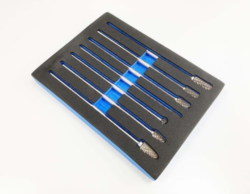 Rotary burr set extra long - burr,