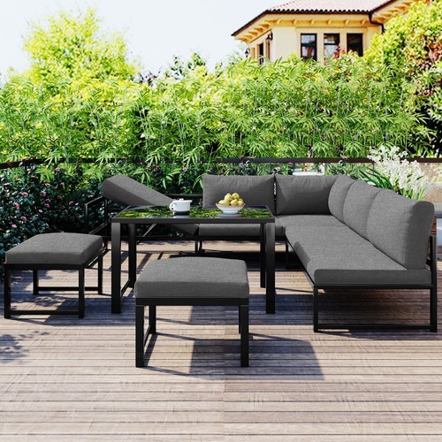 Garden corner sofa - garden,