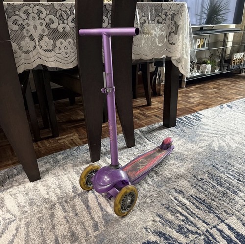 Kids wheel scooter purple - 3, |