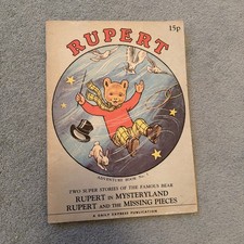 vintage rupert bear magazine