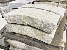 RUSTIC RADIUS GRANITE KERBS 