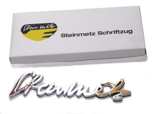 Steinmetz lettering chrome