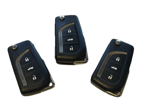 Toyota button flip key - 3,