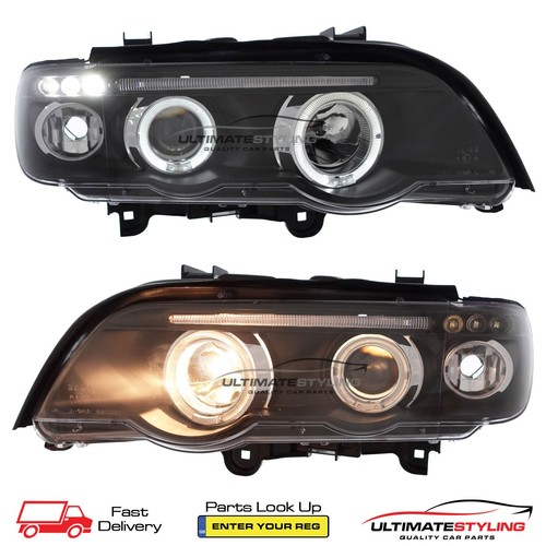 Bmw headlights twin angel - bmw, x5
