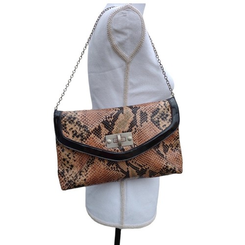 Y2k vintage faux snakeskin - faux,