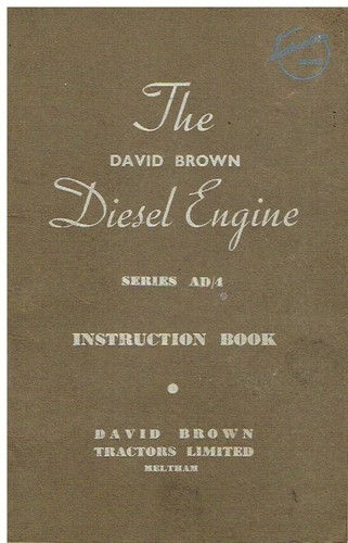 David brown series - ad/4, diesel
