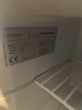 ChillQuiet Mini Fridge 17ltr White Bar@drinkstuff Quiet Running Mini Fridge C