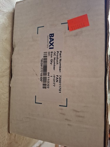Baxi 720011701 centrifugal fan - baxi,