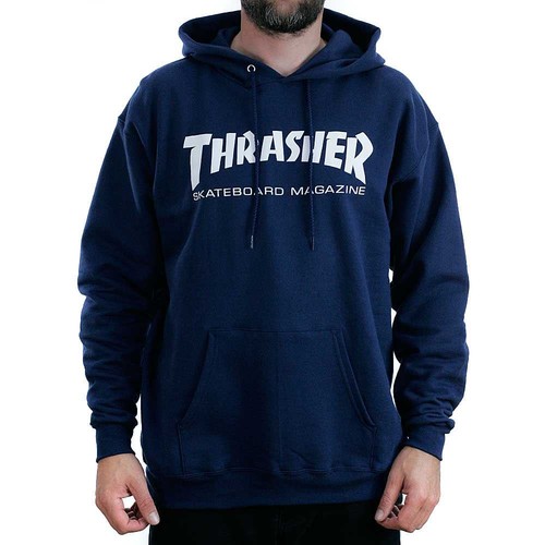 Thrasher magazine navy - navy, skate