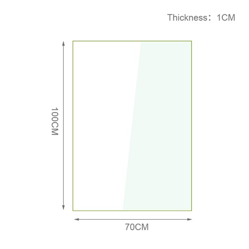 10mm toughened glass clearance - 10mm,