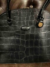 mulberry congo black leather