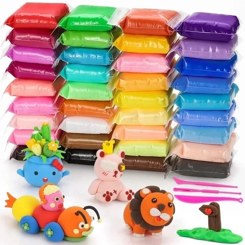 Colors air dry clay - 36,