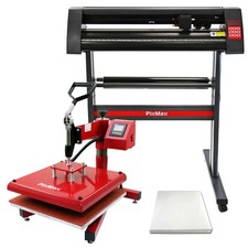 Heat Press Machine & Vinyl Cutter Plotter for Tshirt Printing Vinyl Transfer