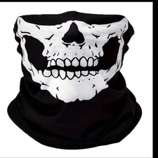 Unisex Ghost Print Face Mask