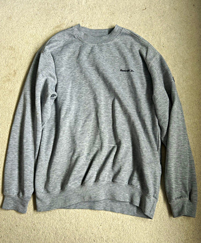 Reebok mens grey crew neck - reebok,