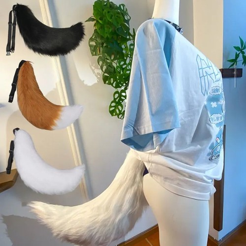 Fursuit fox tail - fox, kawaii