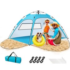 Large Pop Up Beach Tent 3-4