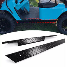 Rocker Panel Aluminum Diamond Plate Side Cover For EZGO TXT Golf Cart 1994-2013