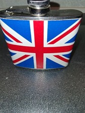 Union Jack Hip Flask