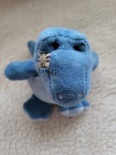 My Blue Nose Friends Spike Crocodile Plush Soft Toy Tatty Teddy Blue