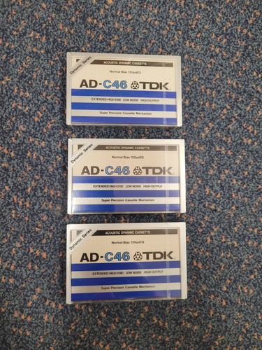 Tdk c46 acoustic dynamic - 3x,