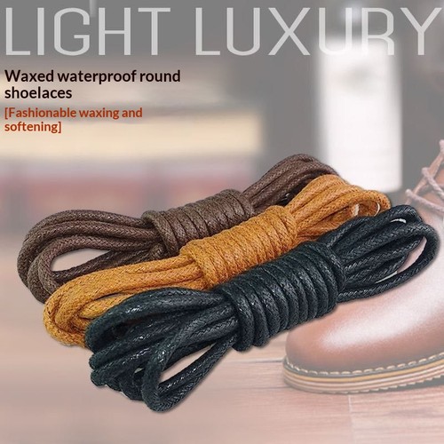 Mens round thin waxed - round,