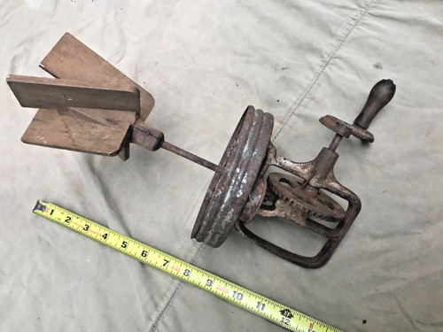 Antique wood paddle butter - paddle,