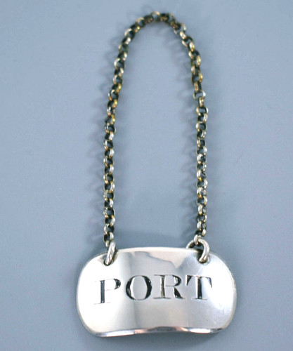 Antique georgian silver port - silver,