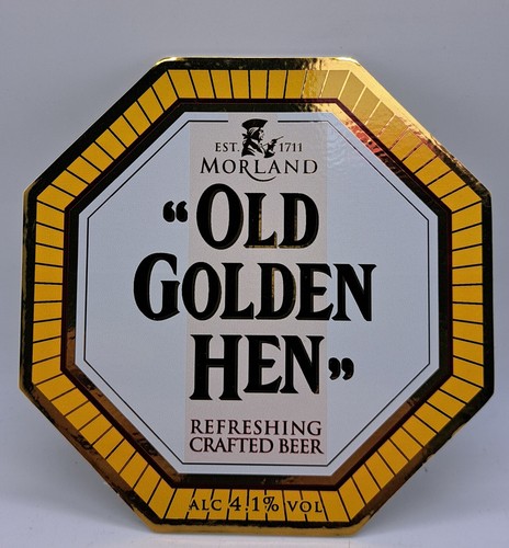 Old golden hen beer - beer, pump