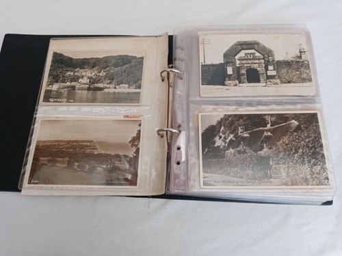 Vintage postcard album 80 - &,