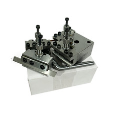 MYFORD QUICKCHANGE TOOLPOST FOR MYFORD LATHE WITH PARTING VEE HOLDER DIXON STYLE