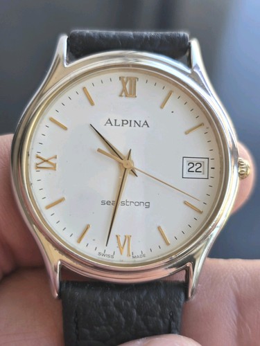 Alpina seastrong quartz 36mm - seastrong,