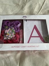 laura Ashley alphabet bunting kit