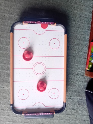 Table top air hockey - table, game
