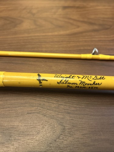 Vintage wright mcgill salmon - mcgill,