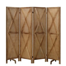 4 Panel Wood Room Dividers