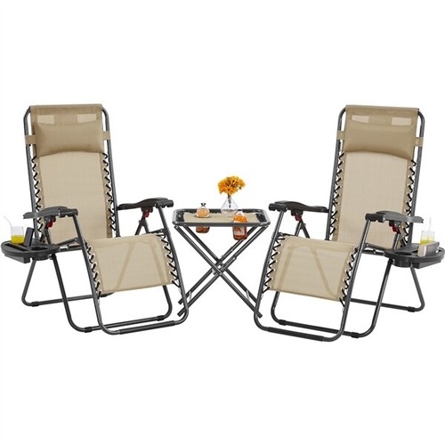 3pcs zero gravity - zero, recliner