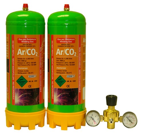 Argon co2 220ltr gas - argon/co2,