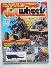 DIRT WHEELS MAGAZINE MAY 2005-YAMAHA RAPTOR-TERRIBLE HERBST YFZ450