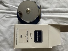 UNUSED HARDY ALNWICK BOUGLE 3 inch MkIV TROUT FLY FISHING REEL.
